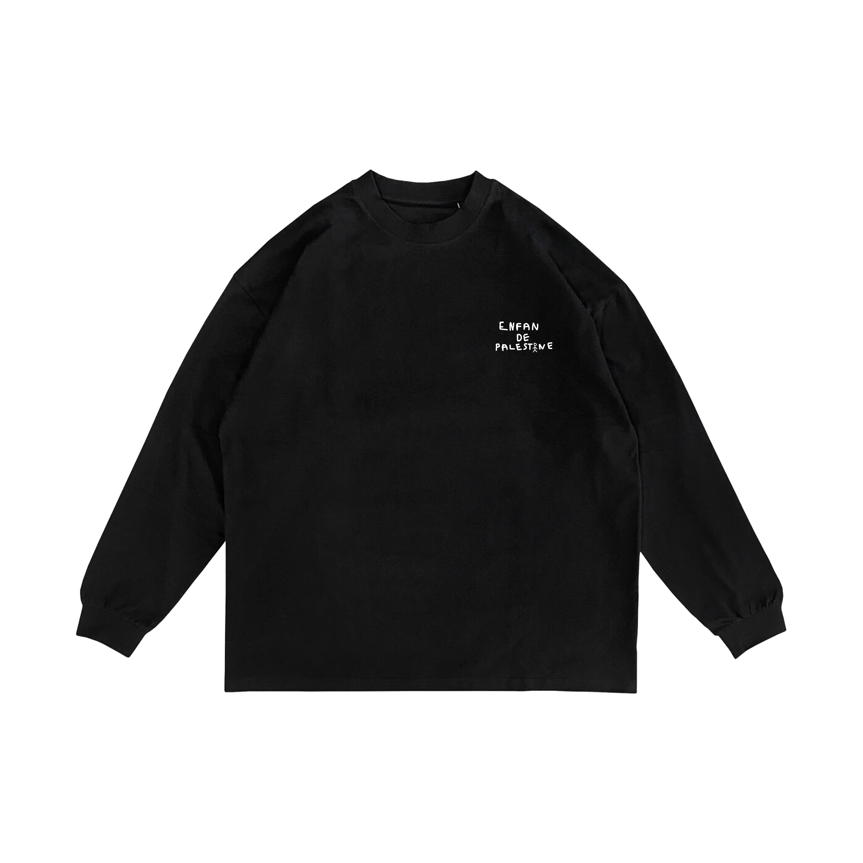 BLACK LONGSLEEVE "IT'S NOT ABOUT US"